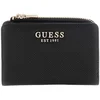 Image de Guess Laurel || Portemonnee Dames - Ritsportemonnee - Imitatieleer - Zwart