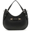 Image de GUESS Handtas Schoudertas Lefia Small Satchel Bag Black Zwart