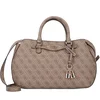 Image de GUESS Handtas Schoudertas Katya Girlfriend Satchel Latte Logo Lichtbruin