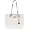 Image de GUESS Handtas Schoudertas Katya Multi Comp Tote White Logo Crème