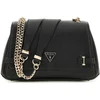 Image de GUESS Schoudertas Rosalba Convertible Xbody Flap Bag Black Zwart