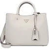 Image de GUESS Schoudertas Meridian II Girlfriend Satchel Ivory Crème