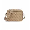 Image de GUESS Schoudertas Meridian II Camera Bag Latte Logo Lichtbruin