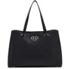 Image de GUESS schoudertas met laptopvak Salinge Tote Bag Black zwart
