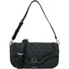 Image de GUESS schoudertas Dea Flap Shoulder Bag Coal Logo donkergrijs
