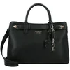 Image de GUESS handtas schoudertas Gregoria Large Girlfriend Satchel Black zwart