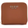 Image de GUESS portemonnee Gregoria SLG Small Zip Around Wallet Cognac bruine