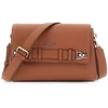 Image de GUESS schoudertas Gregoria Crossbody Flap Bag Cognac bruine