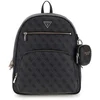 Image de GUESS vrije tijd rugzak rugzak met laptopvak Power Play II Tech Backpack Coal Logo donkergrijs