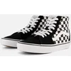 Image de Vans Checkerboard HI Sneakers zwart Textiel - Dames - Maat 42