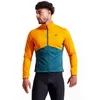 Image de Pearl Izumi Quest Amfib Trui Met Lange Mouwen Geel,Blauw XL Man