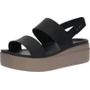 Image de Crocs Brooklyn Low Wedge Sandalen Zwart EU 39-40 Vrouw