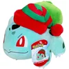 Image de Jazwares Pokémon Knuffel Figure Winter Bulbasaur met Christmas Hat 20 cm Knuffeles