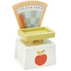 Image de TENDER LEAF Marktdag - Weegschaal - 11,5X9X18,5Cm - Hout - 3 Jaar