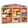 Image de Set houten Boerderijdieren met display | Tender Leaf Toys