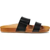 Image de Reef Slippers - Maat 37.5 - Vrouwen - Zwart/bruin