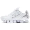 Image de Nike Shox TL AR3566-100 Dames Sneaker Sportschoenen Schoenen Wit - Maat EU 42.5 US 10.5