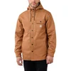 Image de Carhartt Rain Defender Oiled Walnut Heather Hooded Shirt Jacket