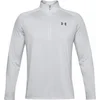 Image de Under Armour UA Tech 2.0 1/2 Zip-GRY Heren Sporttrui - Halo Grijs - Wit
