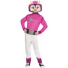 Image de Amscan Kostuum Top Wing Penny Roze/wit 4-6 Jaar 3-delig