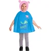 Image de Amscan Kostuum George Cape Junior Lichtblauw/roze 4-6 Jaar