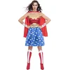 Image de RIETHMULLER - Klassiek Wonder Woman dameskostuum - L