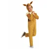 Image de Pokémon Eevee Kinderkostuum   Jumpsuit met Capuchon 7-8 jaar (122-128 cm)