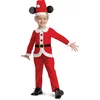 Image de DISNEY, Kerstmis kostuum Mickey Classic Peuter, Maat S (2T jaar)