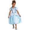 Image de DISNEY Prinses - CINDERELLA, Assepoester jurk Classic, Maat M (7-8 jaar), Meisjes