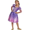 Image de DISNEY Prinses - TANGLED, Rapunzel jurk Verhalenboek Classic, Maat XS (3T-4T jaar), Meisjes