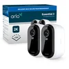 Image de Arlo Essential3 2K beveiligingscamera - 2 IP-Camera's