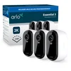 Image de Arlo Essential3 2K beveiligingscamera - 3 IP-Camera's