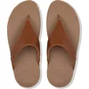 Image de FitFlop Lulu Leather Toepost Dames Slippers - Light Tan