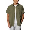 Image de Columbia Utilizer II Solid Short Sleeve Shirt - Stone Green - Heren - Maat XL