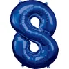 Image de Amscan Folieballon 53 X 83 Cm Nummer 8 Blauw