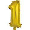 Image de Amscan Folieballon Cijfer 1 35 Cm Goud