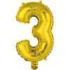 Image de Amscan Folieballon Cijfer 3 35 Cm Goud