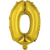 Image de Amscan Folieballon Cijfer 0 35 Cm Goud