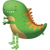 Image de Amscan Folieballon Walking Dinosaur Junior 65 X 75 Cm Groen