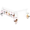 Image de Amscan Tafelkleed Paarden Meisjes 180 X 120 Cm Wit/roze