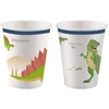 Image de 8 papieren bekertjes Happy Dinosaur 250ml