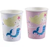 Image de 16 papieren bekertjes Be a Mermaid 250ml
