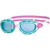 Image de Zoggs Predator junior goggle Pink Turquoise Tint