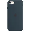 Image de Apple hoesje geschikt voor Apple iPhone SE (2020)/SE (2022) - Siliconen Back Cover - Blauw
