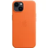 Image de Apple - Leren hoesje - MagSafe - iPhone 14 - Oranje