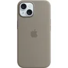 Image de Apple Siliconenhoesje met MagSafe geschikt voor iPhone 15 - Clay