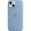 Image de Apple Siliconenhoesje met MagSafe geschikt voor iPhone 15 - Winter Blue
