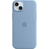 Image de Apple Siliconenhoesje met MagSafe geschikt voor iPhone 15 Plus - Winter Blue