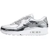Image de Nike Air Max 90 Metallic Pack 'Silver' - Sneakers - Unisex - Maat 40 - Zilver