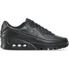 Image de Nike Air Max 90 Leather - Heren Sneakers - Black/Black-Black - Maat 40